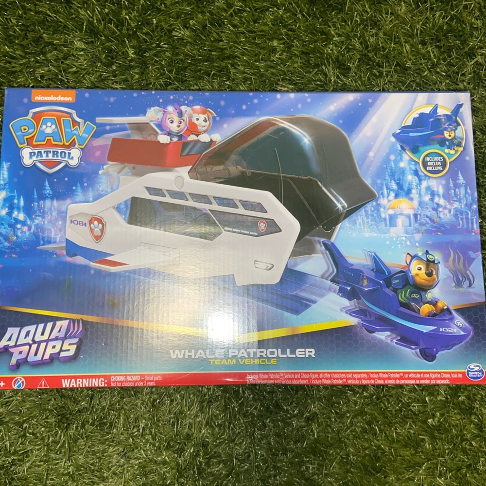 Paw patrol Aqua Pups Whale Patroller